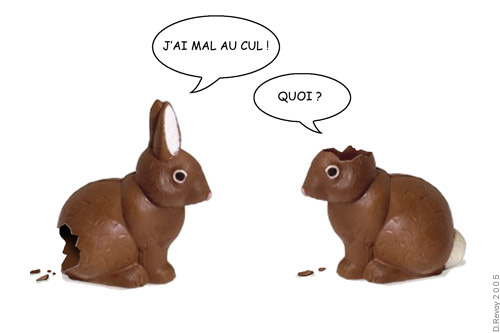 Lapins au chocolat